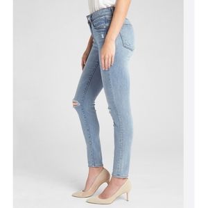 GAP 1969 Deconstructed True Skinny Jeans (Size 28r)